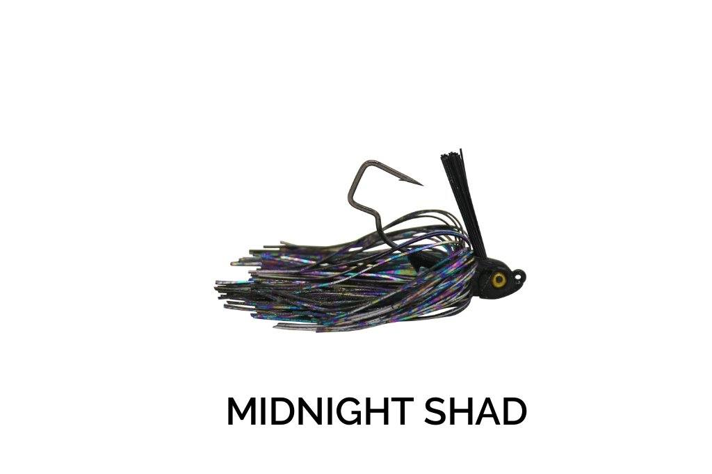 Trapper Tackle Freestyle Swim Jig Trapper Tackle LLC 3/8 oz Midnight Shad 