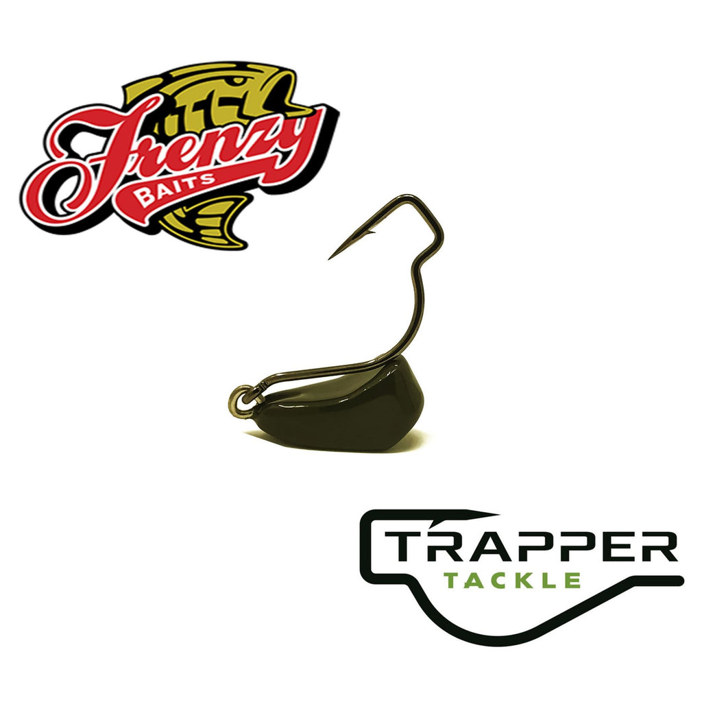 Frenzy Baits Wack-A-Sack Elite with Trapper Tackle Dropshot Hook TrapperTackle 